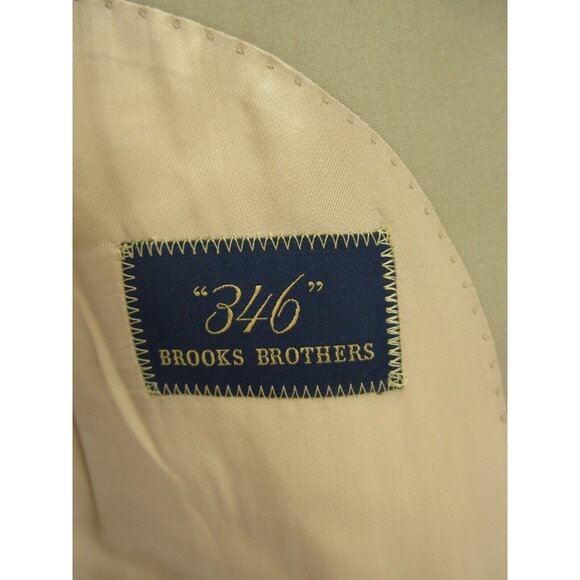 Brooks Brothers Sport Coat 39 Blazer Solid Jacket Preppy 346 Cotton * - Picture 13 of 15